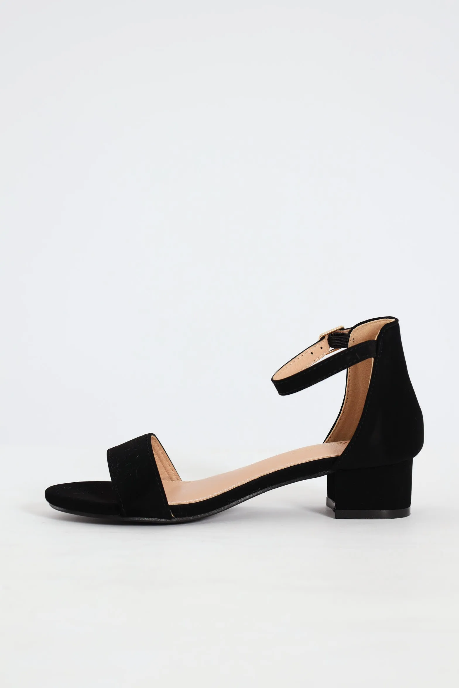 Girls Heeled Sandal - Black sold by Edgars product image thumbnail 3