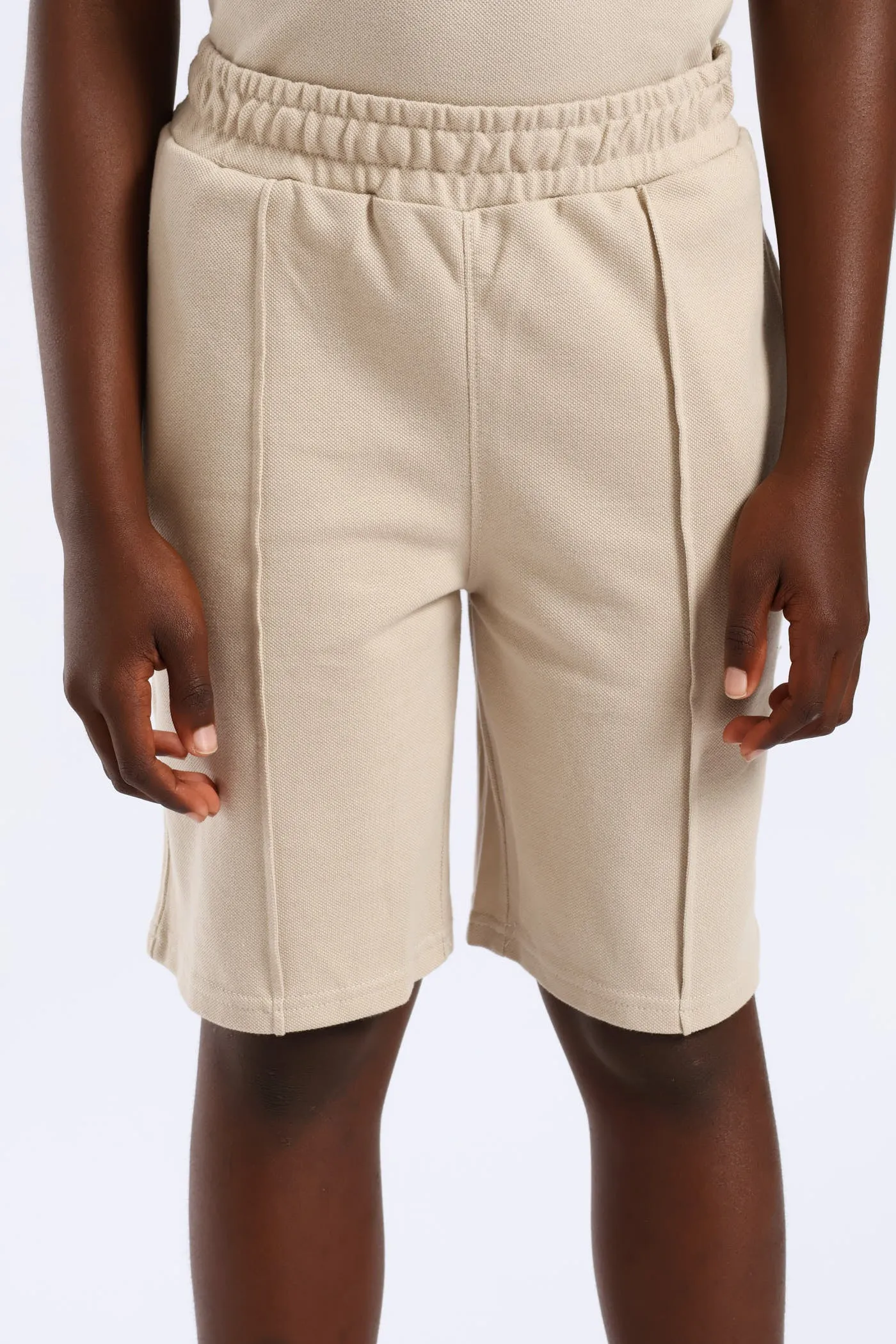 Boys Pique Short - Stone sold by Edgars product image thumbnail 2