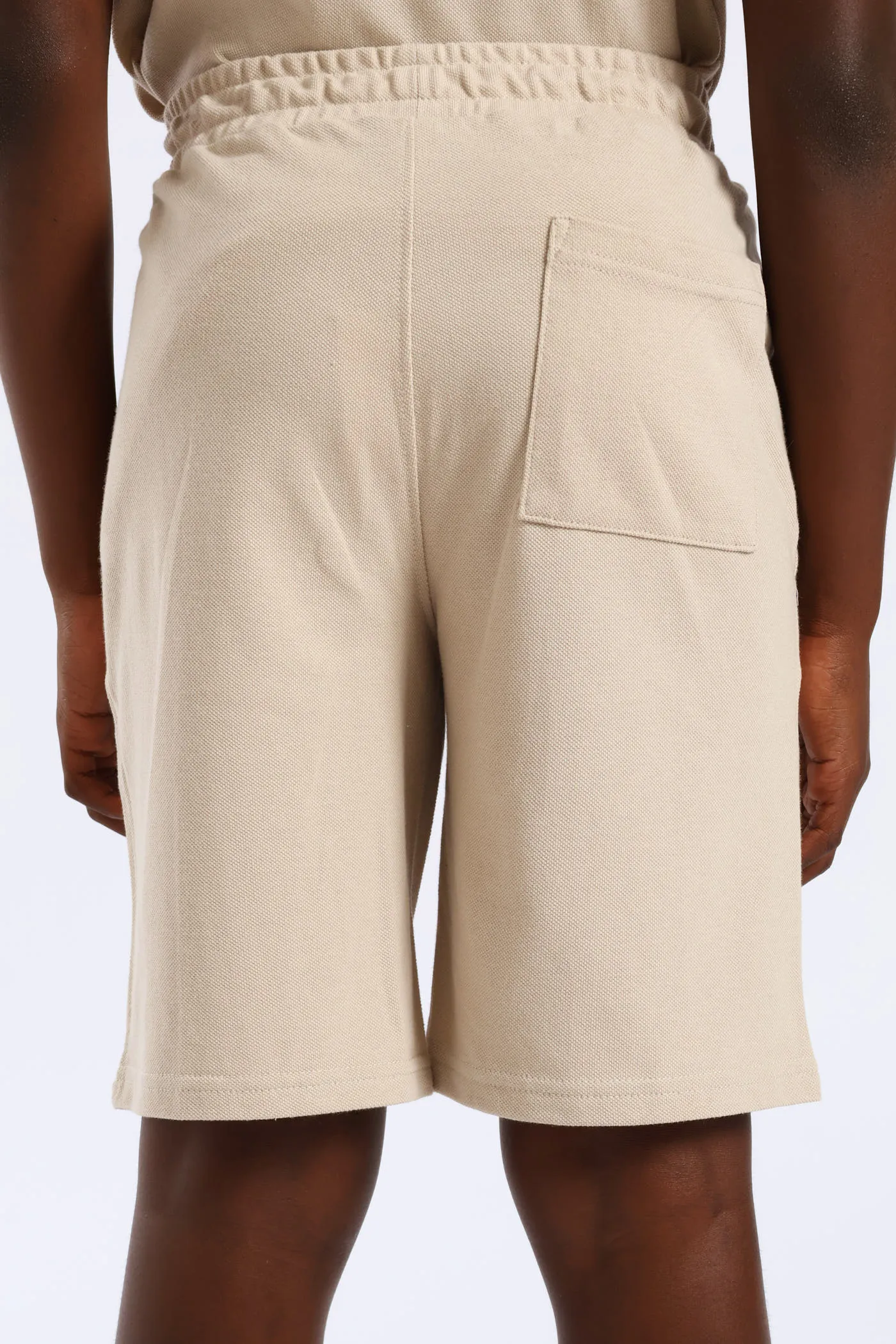 Boys Pique Short - Stone sold by Edgars product image thumbnail 4