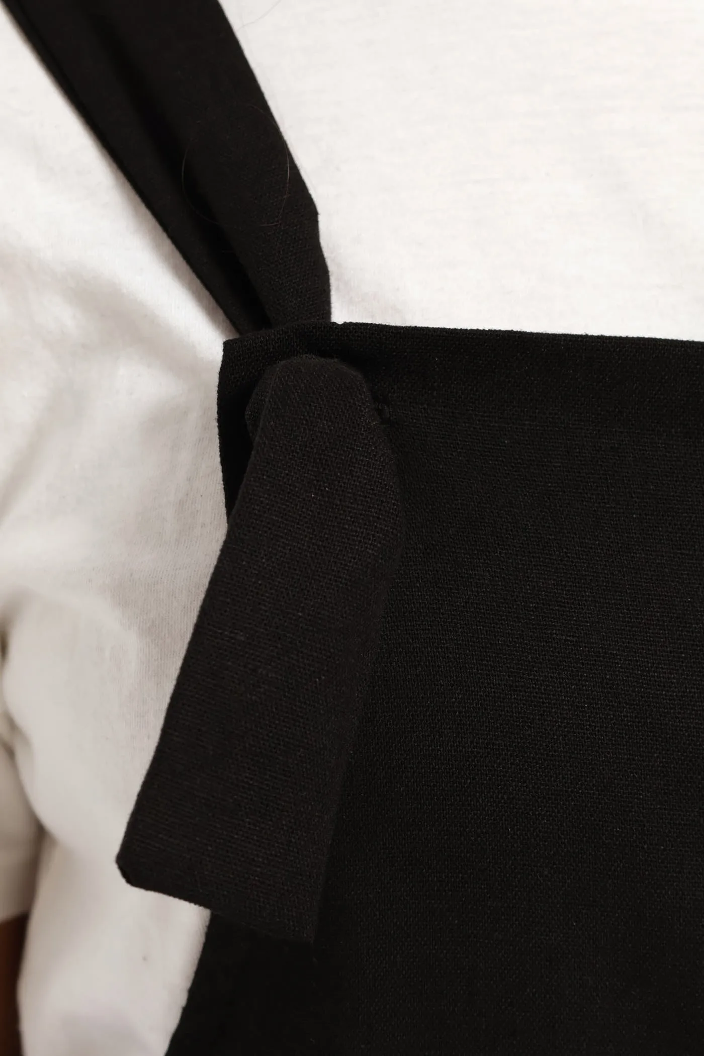 Girls Linen Frill Dungaree - Black sold by Edgars product image thumbnail 4