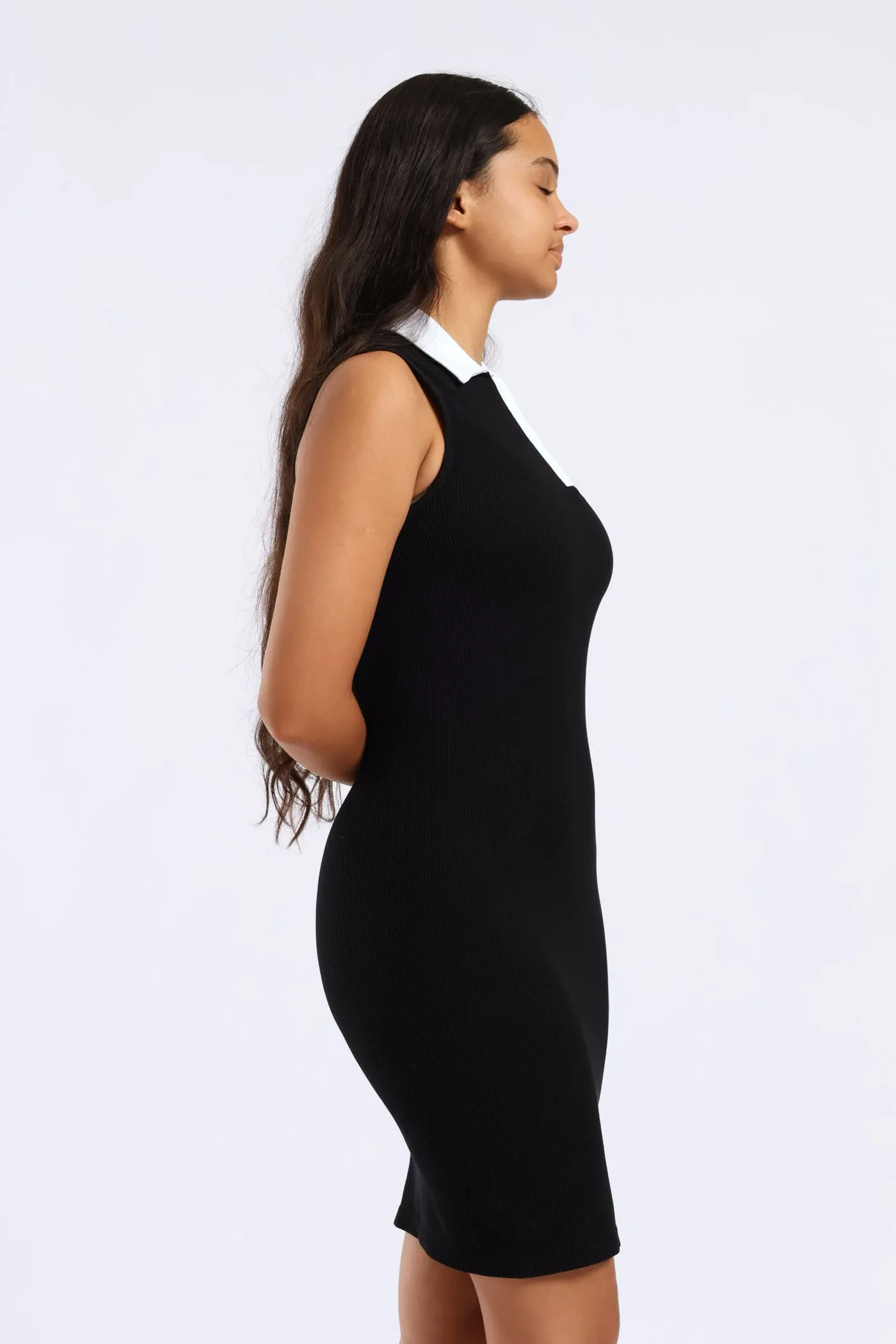 Girls Seamless Golfer Dress - Black sold by Edgars product image thumbnail 3
