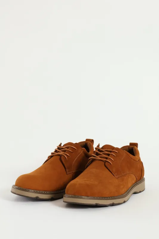 Ronnie Smart Casual Derby Shoe - Tan sold by Edgars