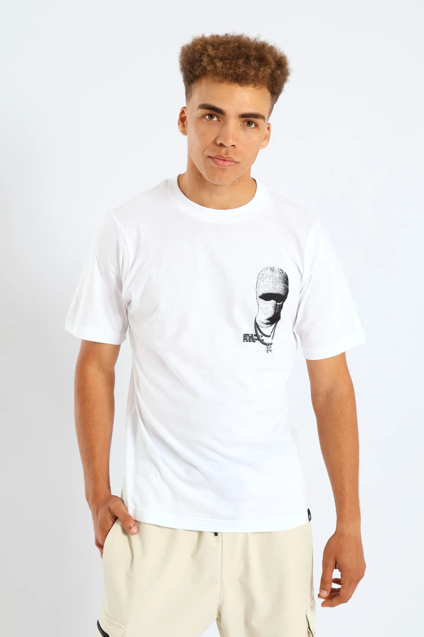 Balaclava Print Tee - White sold by Edgars product image thumbnail 2