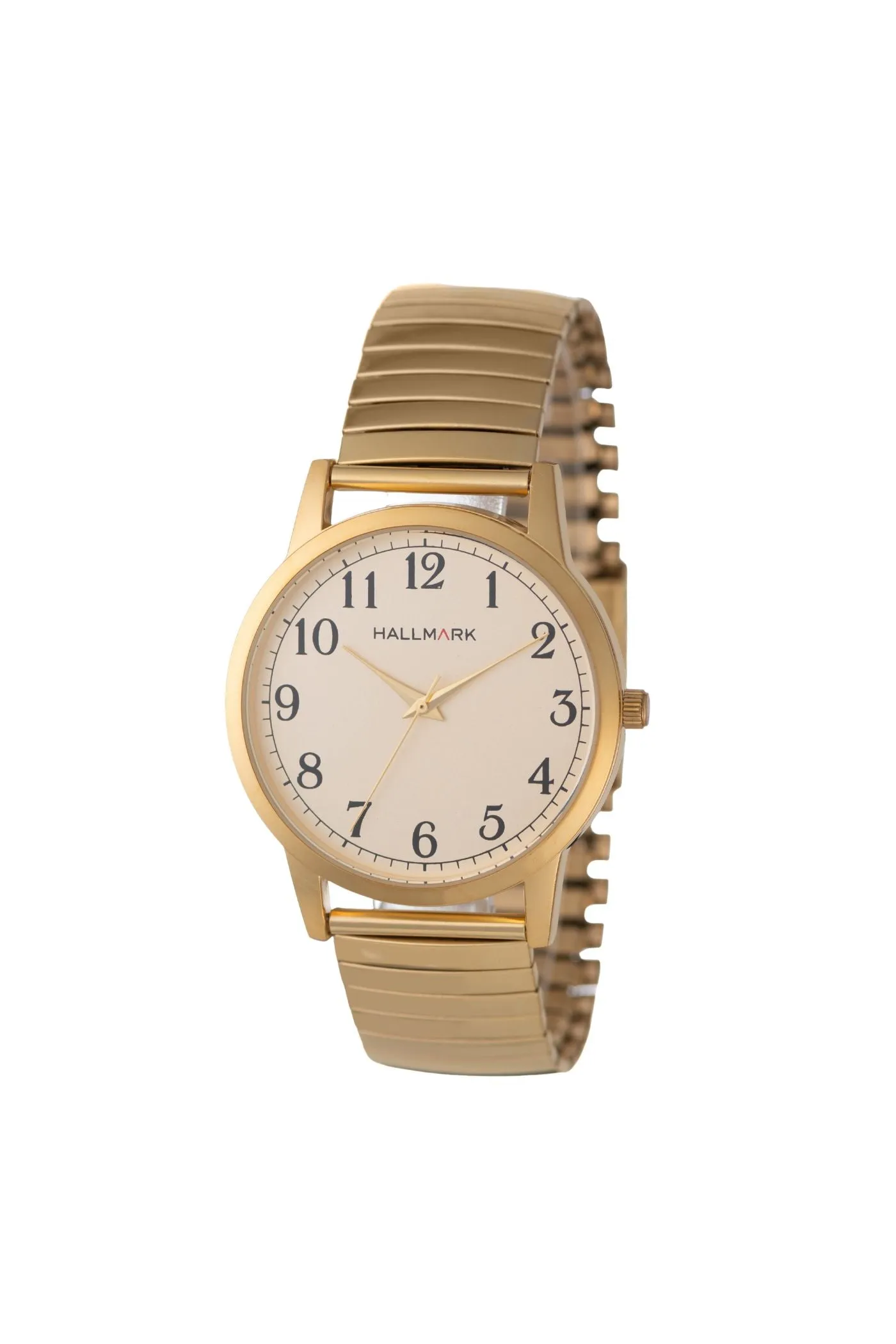 Gold Round Flexi Bracelet Champagne Arabic Dial Watch - Gold sold by Edgars