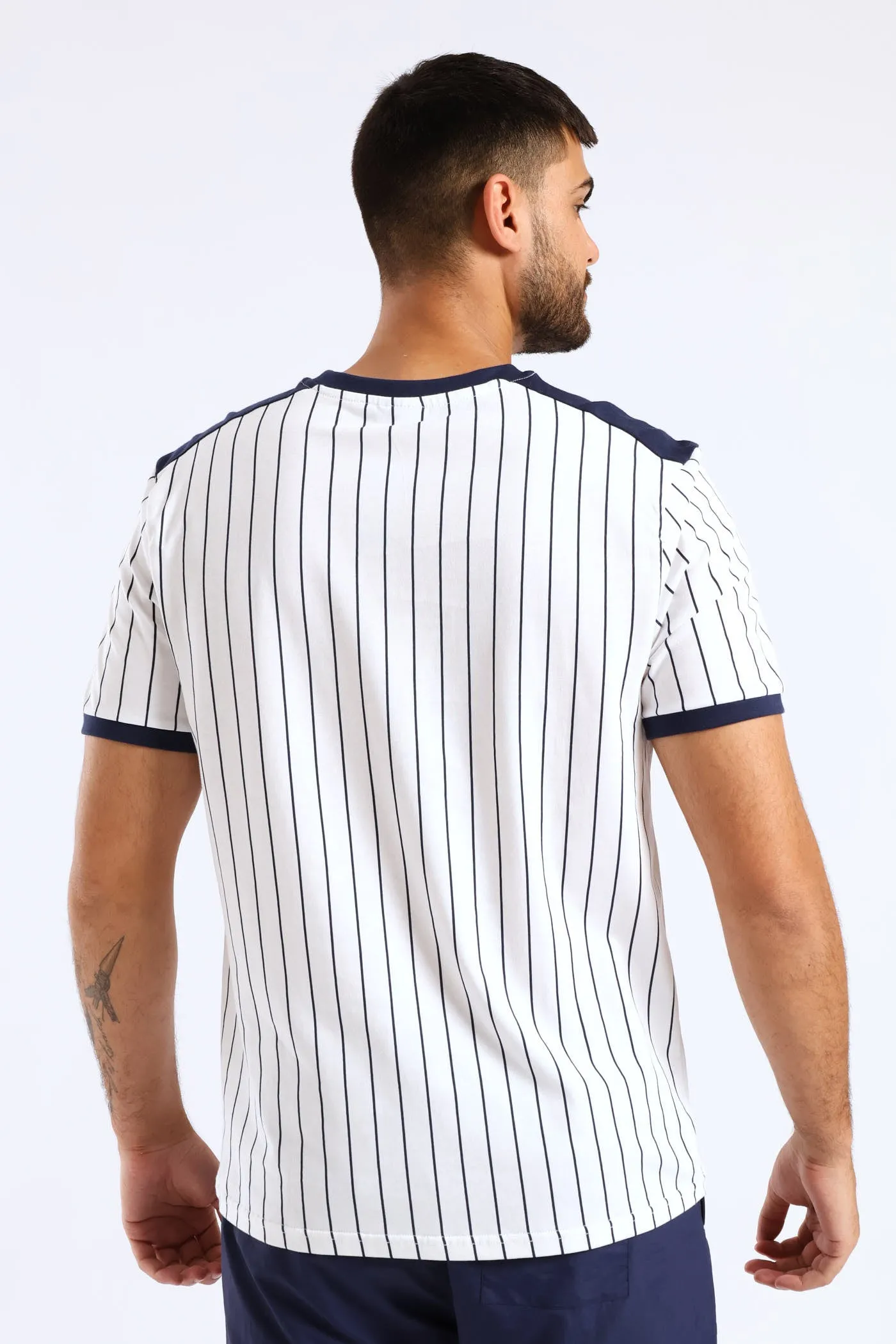 Marina T-Shirt - White/Navy sold by Edgars product image thumbnail 4