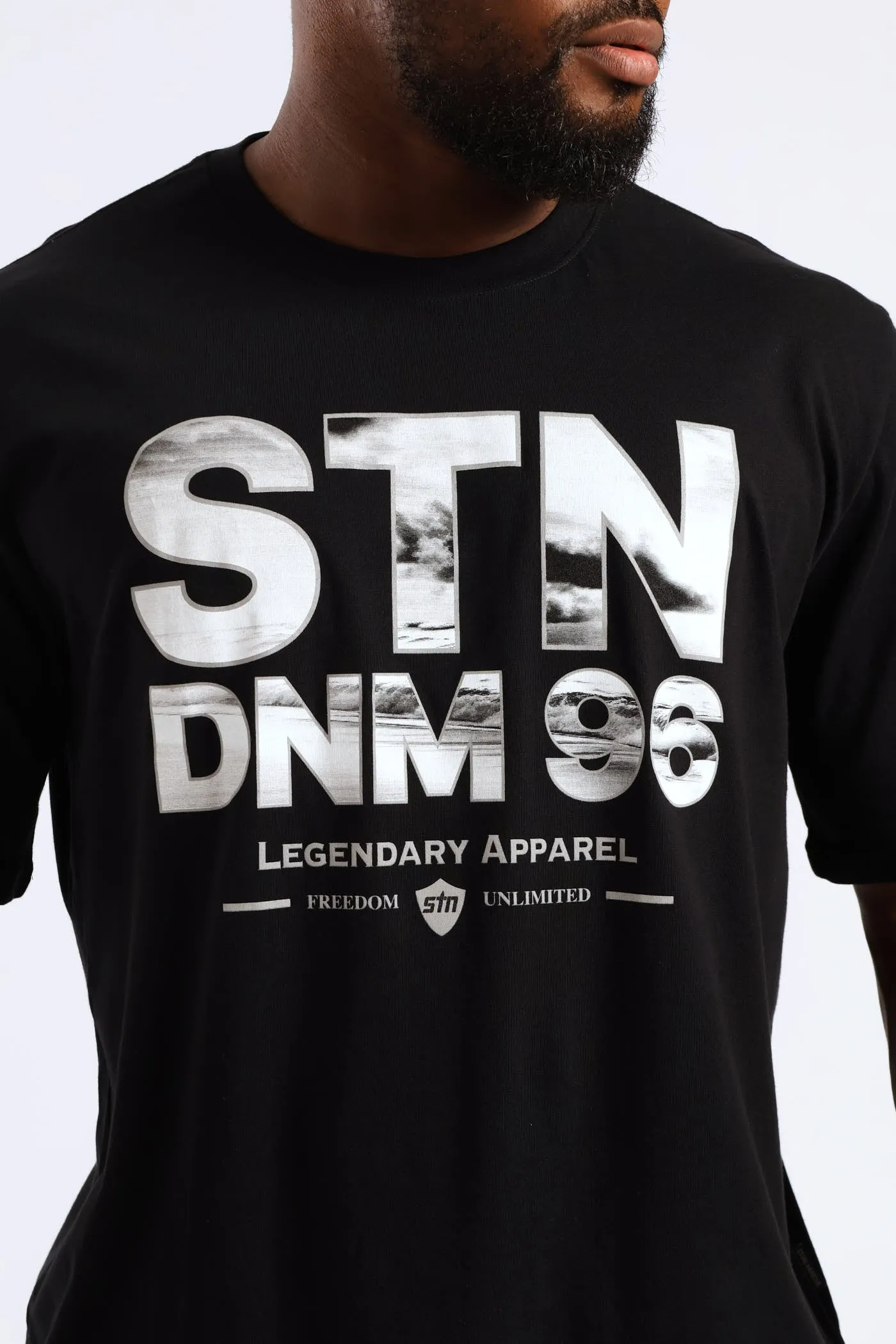 Icon Line Photo Print Tee - Black sold by Edgars product image thumbnail 2