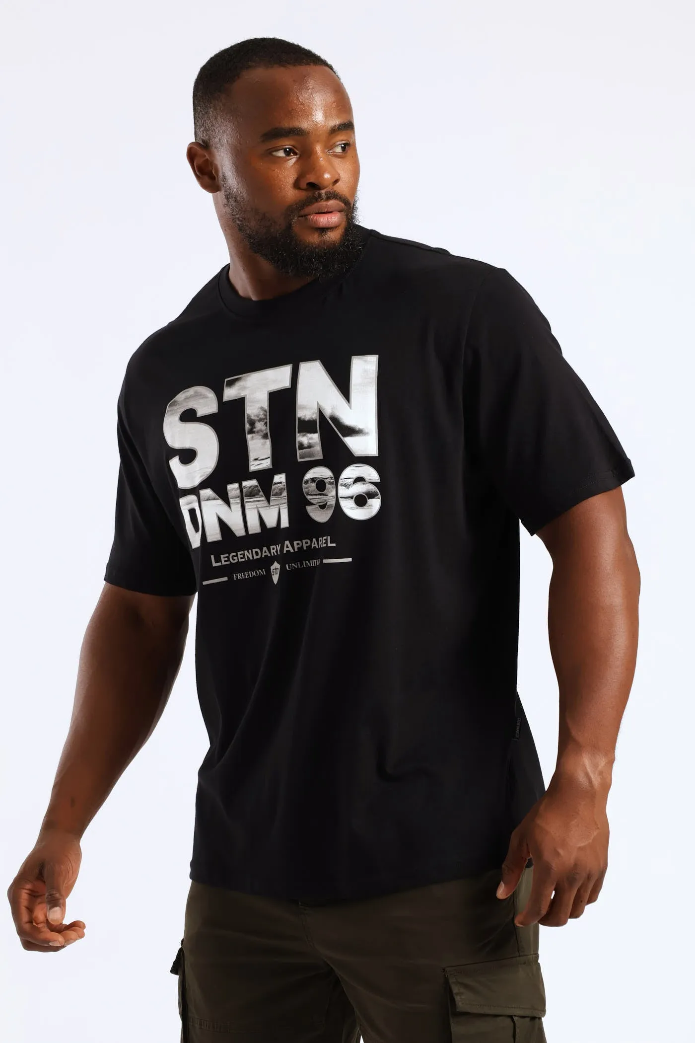 Icon Line Photo Print Tee - Black sold by Edgars product image thumbnail 3