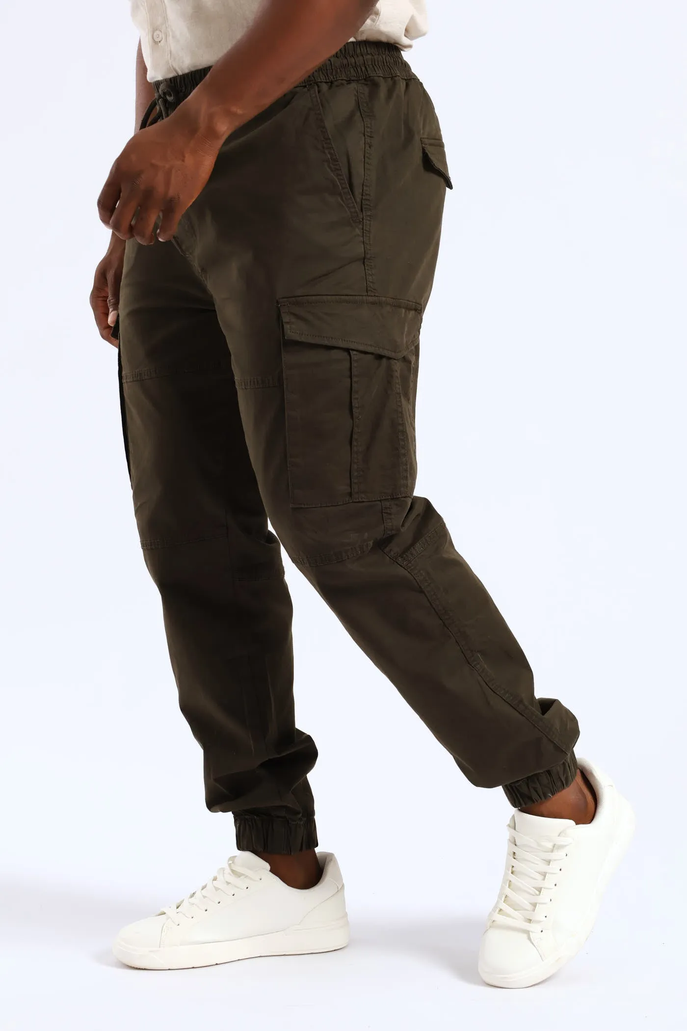 Bellows Pocket Cargo Jogger - Fatigue sold by Edgars product image thumbnail 3