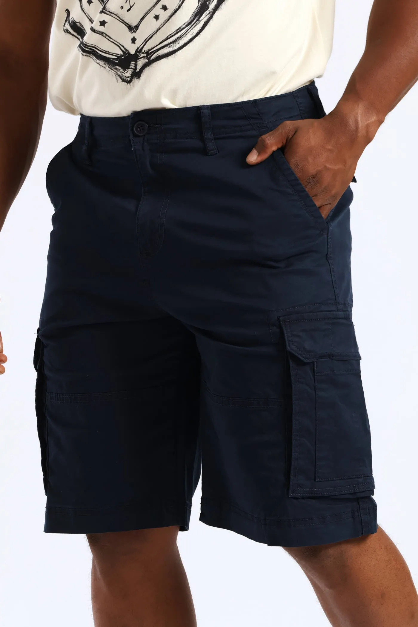 Cargo Bellows Short - Navy sold by Edgars product image thumbnail 2