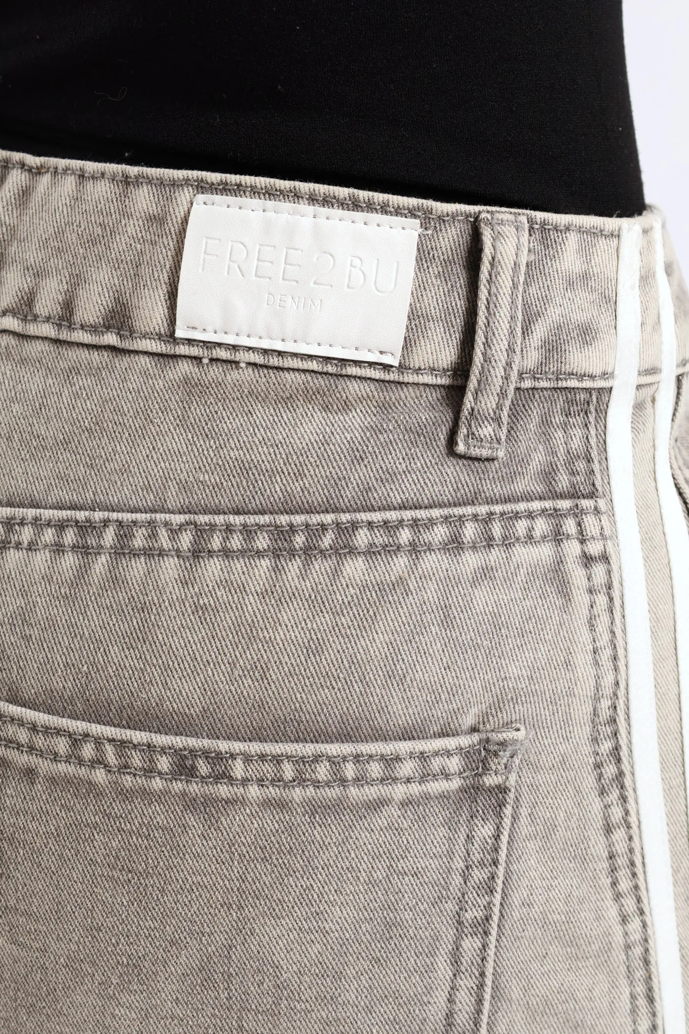 Side Stripe Balloon Jean - Grey sold by Edgars product image thumbnail 4