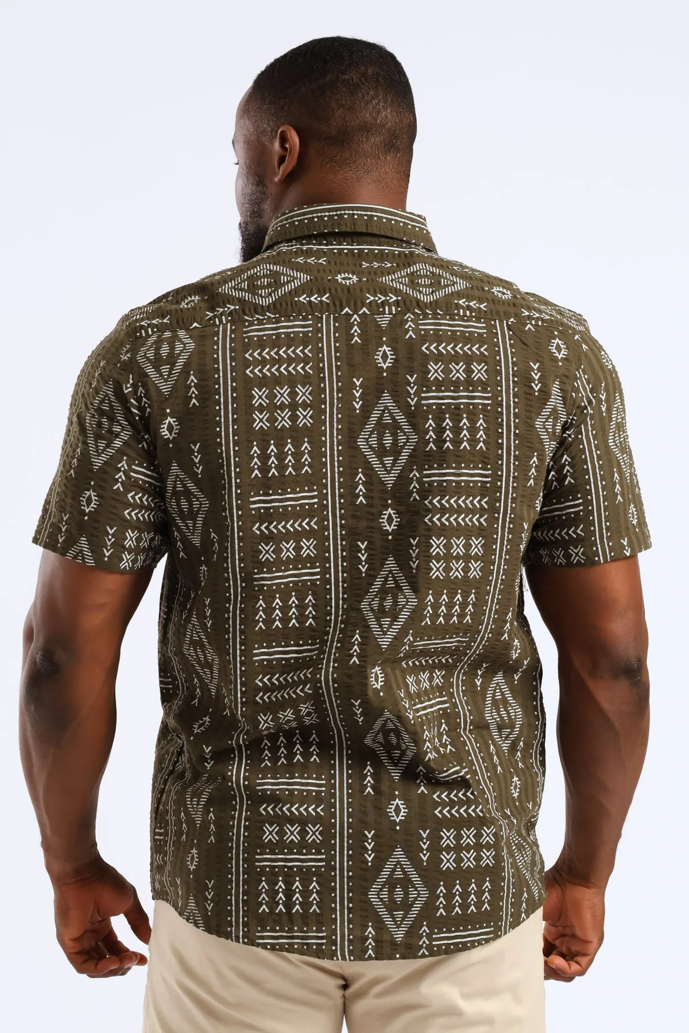Tribal Print Shirt - Fatigue sold by Edgars product image thumbnail 3
