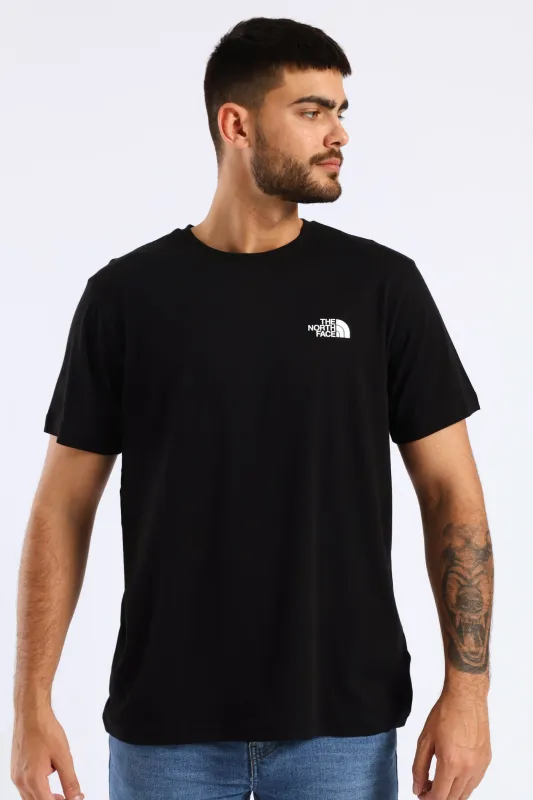 Box Raku Horse Infill Tee - Black/Red sold by Edgars