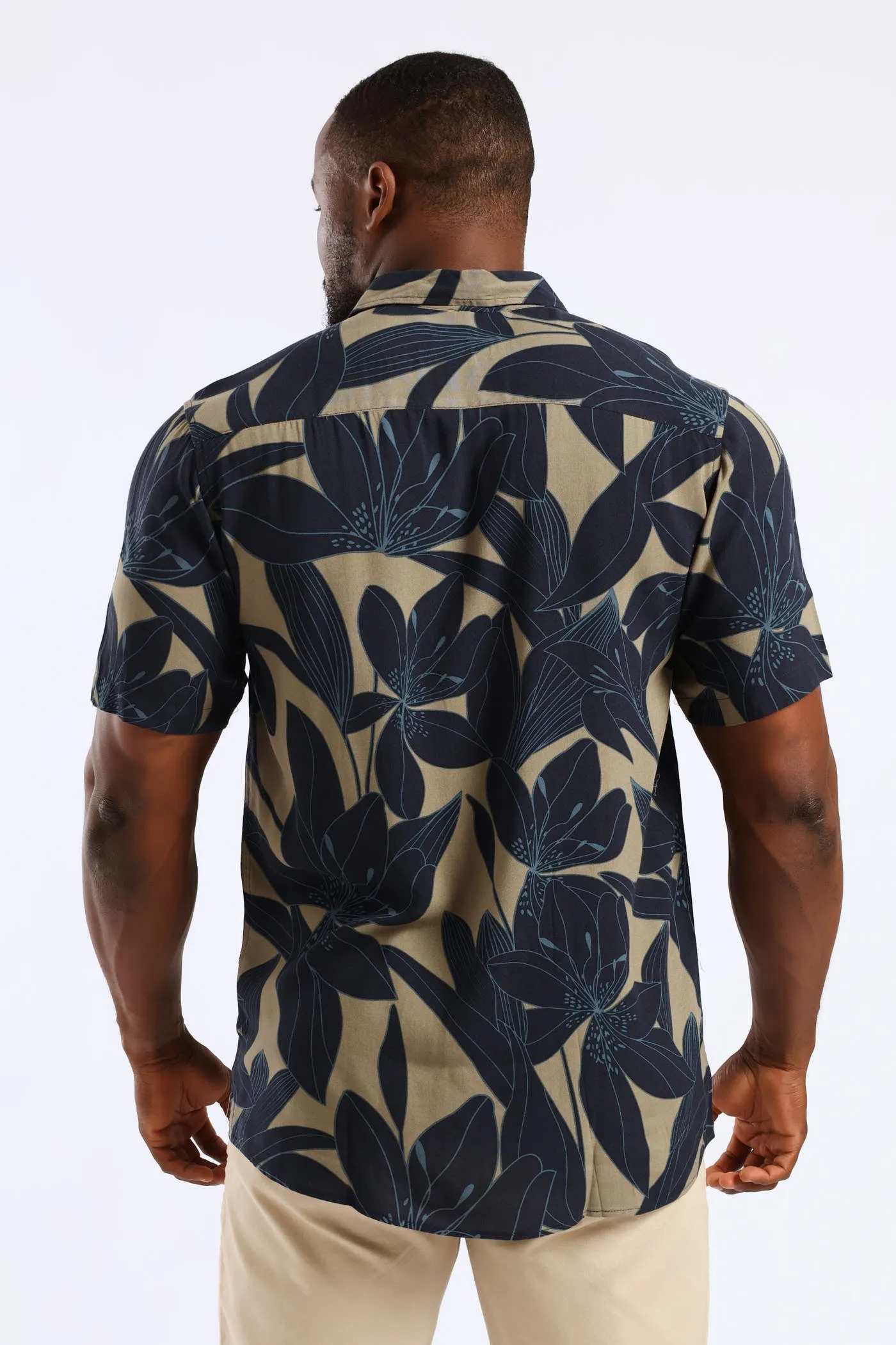 Orchid Viscose Regular Shirt - Olive sold by Edgars product image thumbnail 2