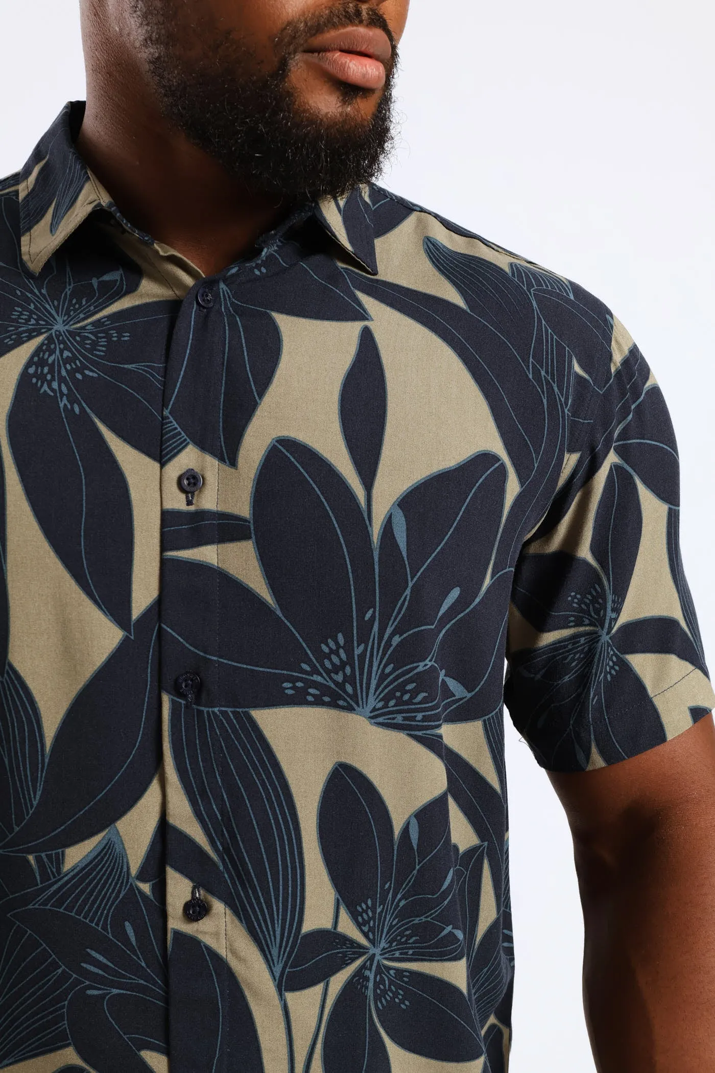 Orchid Viscose Regular Shirt - Olive sold by Edgars product image thumbnail 4