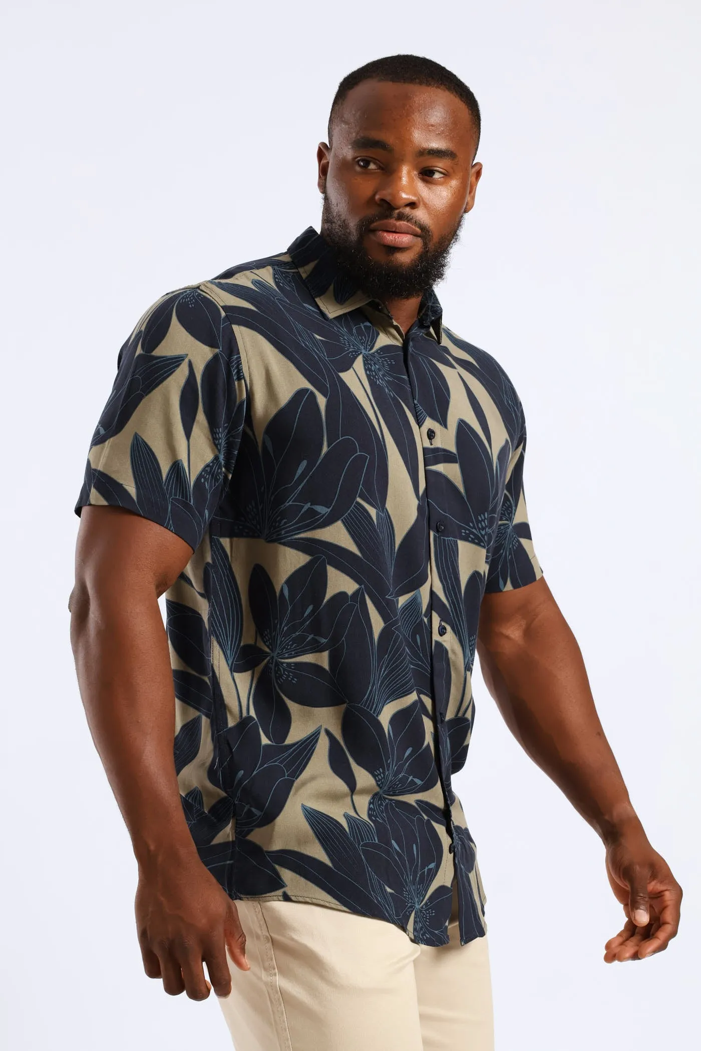 Orchid Viscose Regular Shirt - Olive sold by Edgars product image thumbnail 3