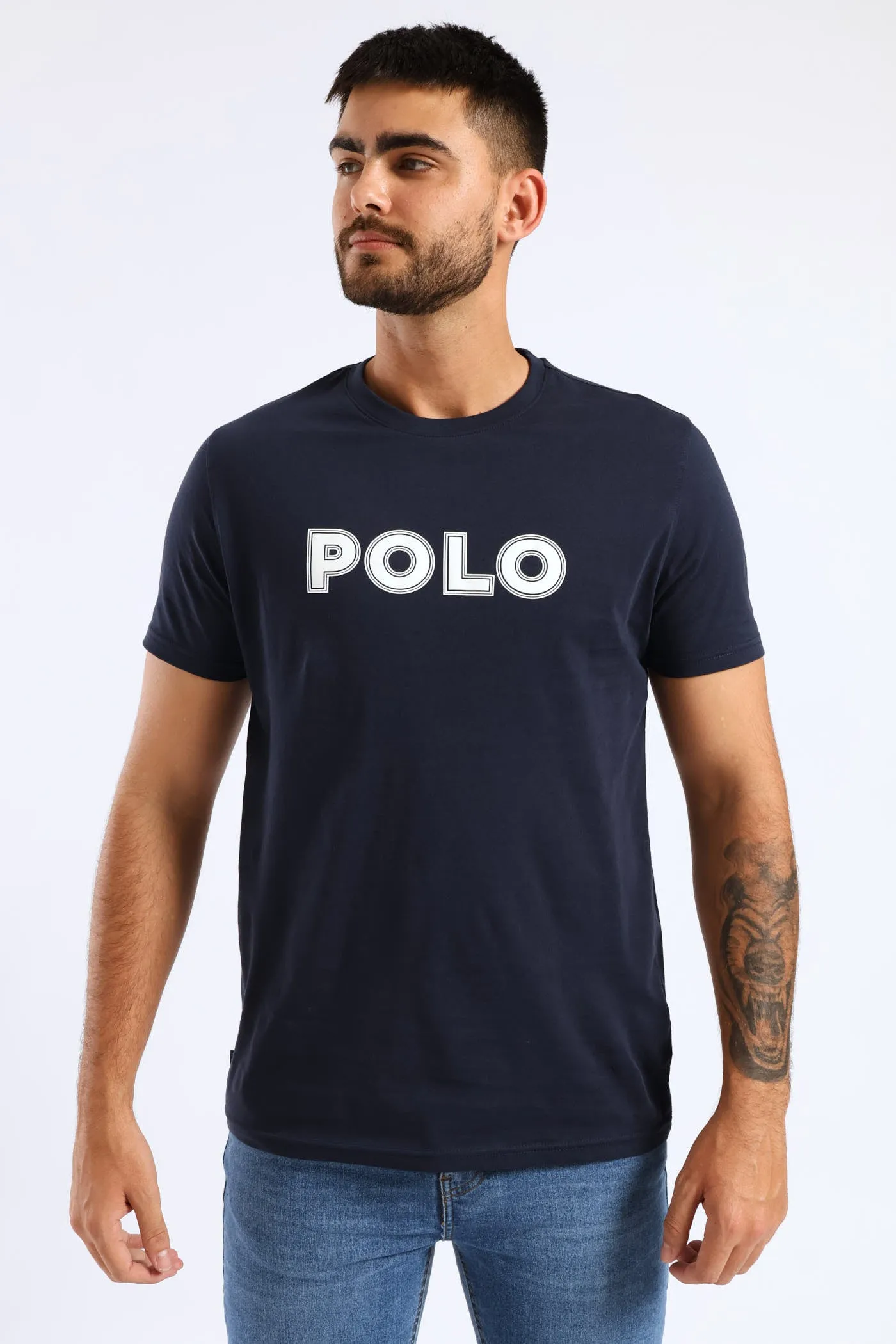 Everett Tee - Navy sold by Edgars