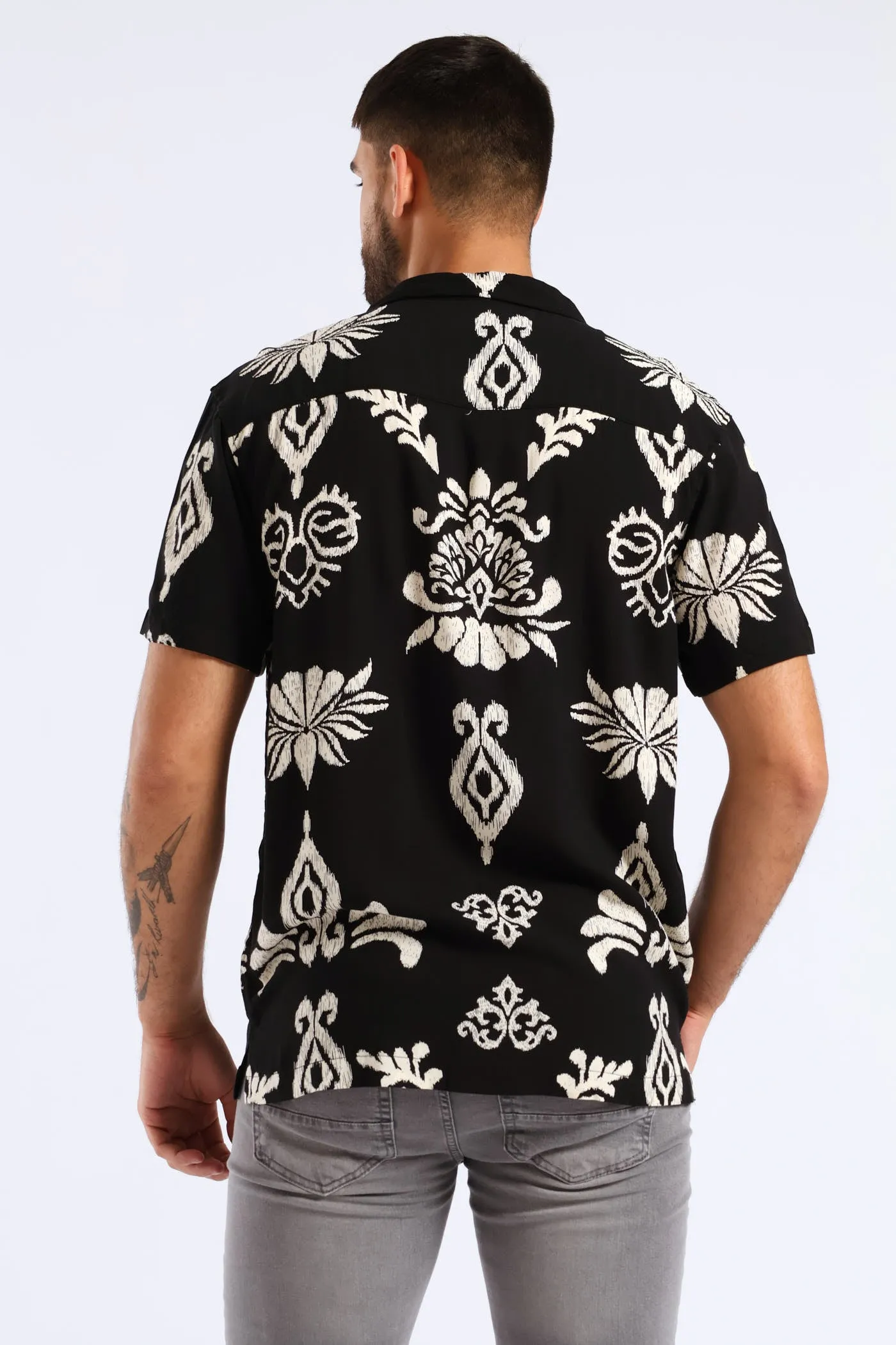 Print Viscose Shirt - Black sold by Edgars product image thumbnail 2