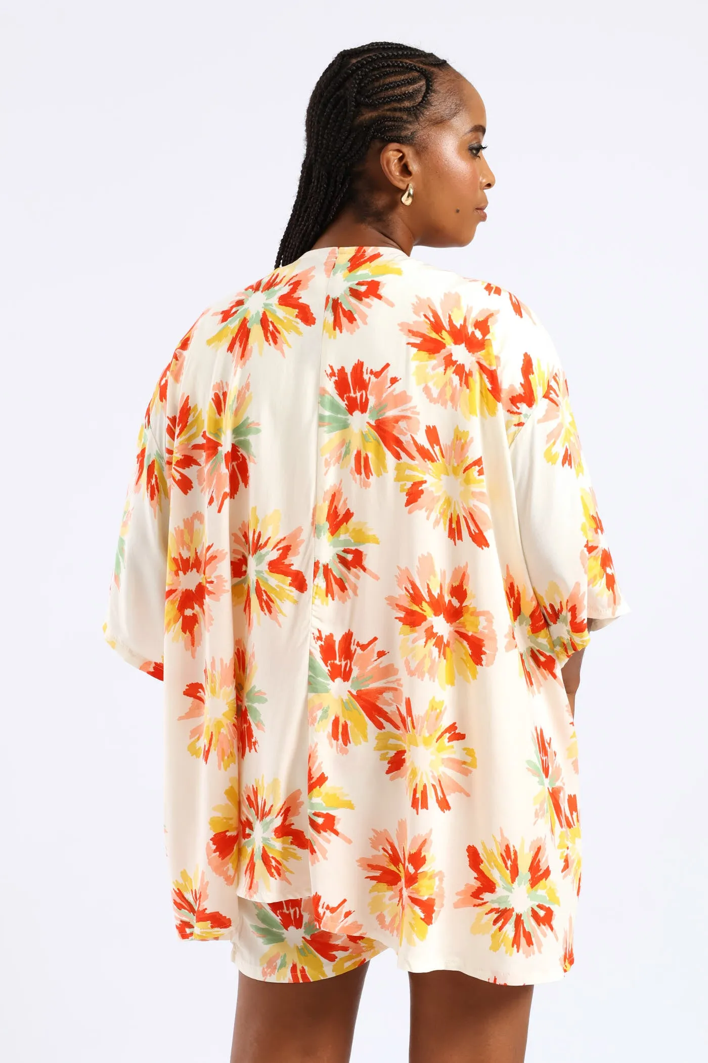 3/4 Sleeve Floral Kimono - Multi sold by Edgars product image thumbnail 5