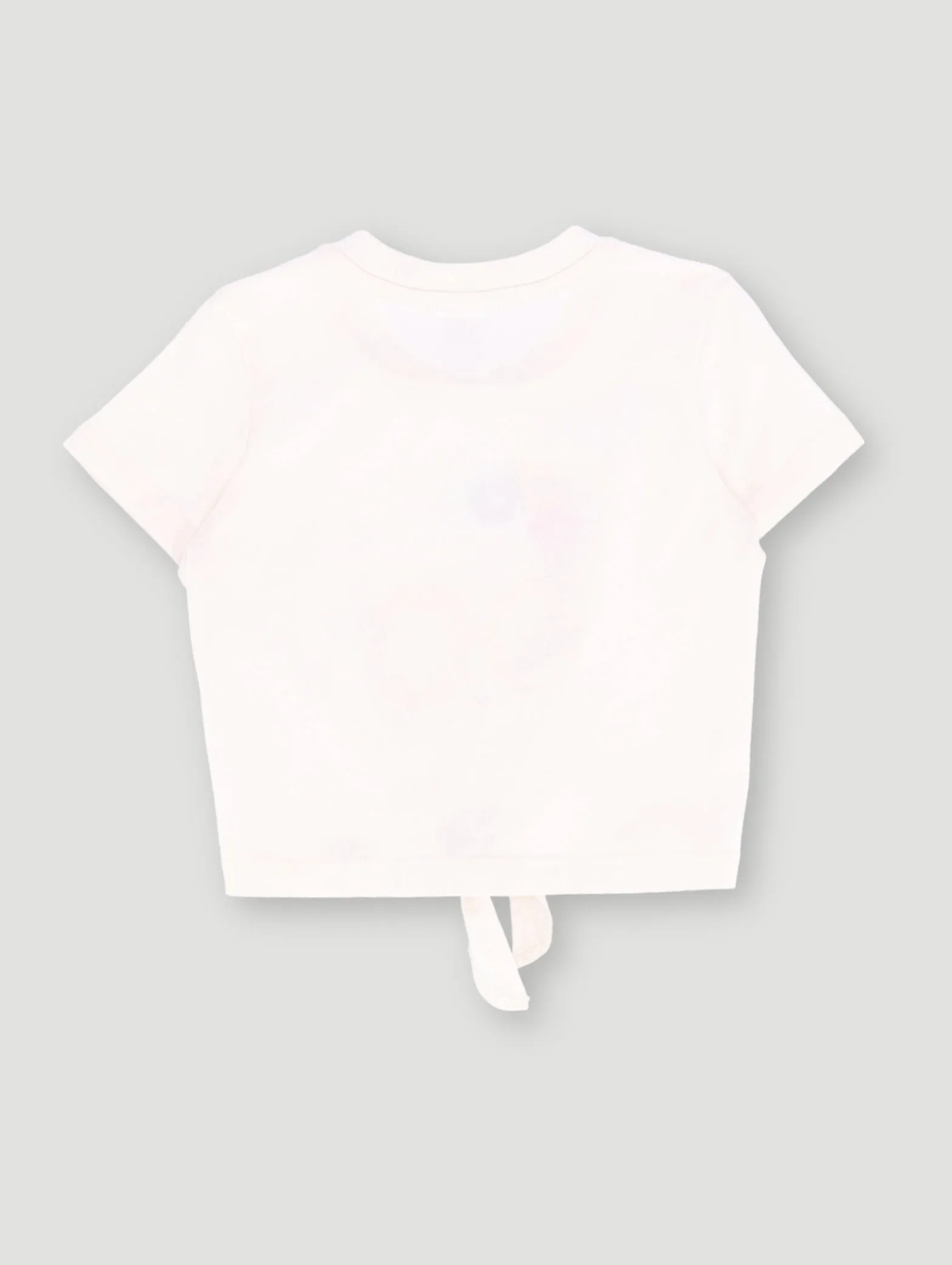 Pre-Girls Flower Glasses Tee With Tie Detail - Off White sold by Edgars product image thumbnail 2