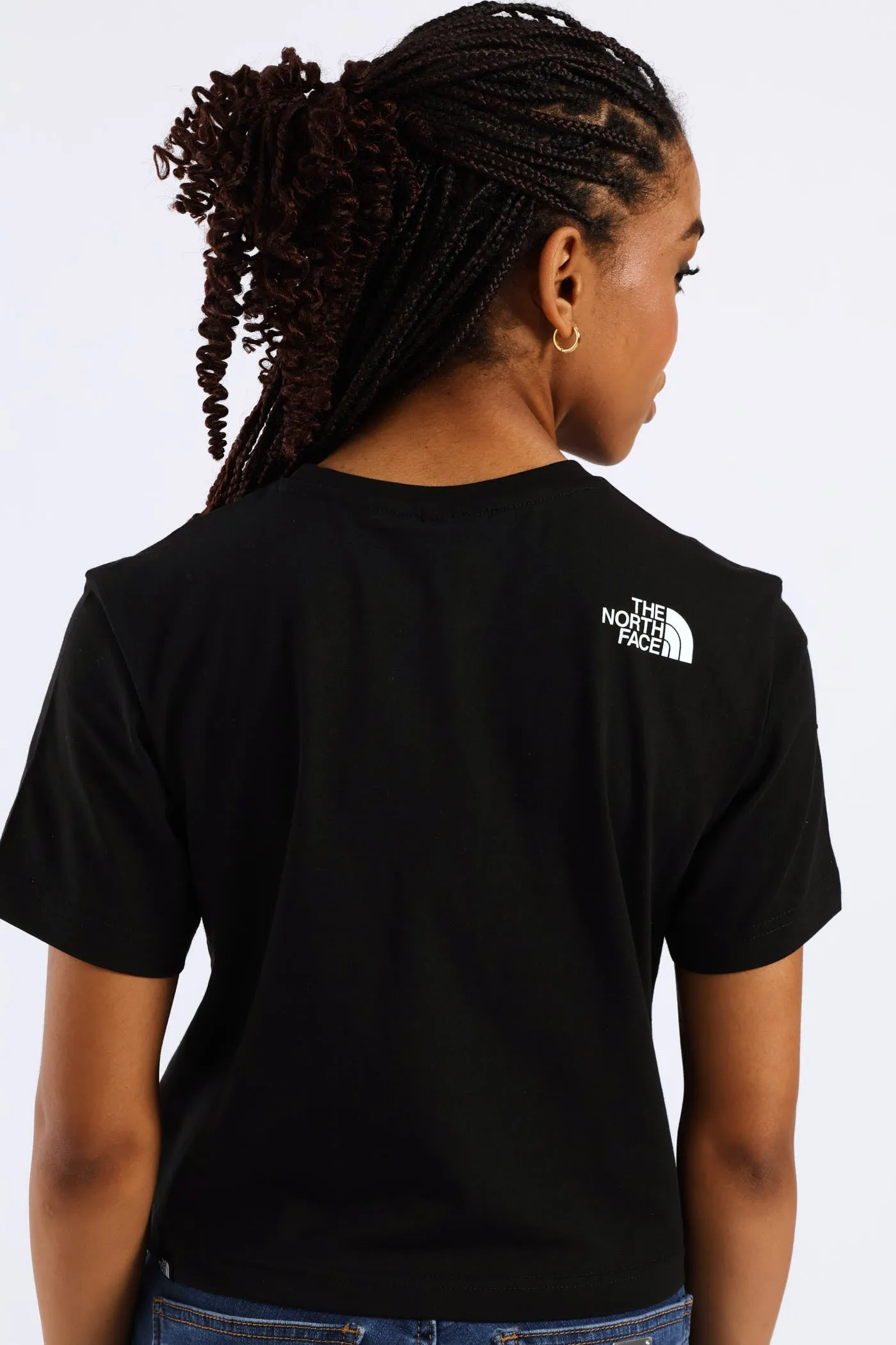 Simple Dome Cropped Slim Tee - Black sold by Edgars product image thumbnail 2