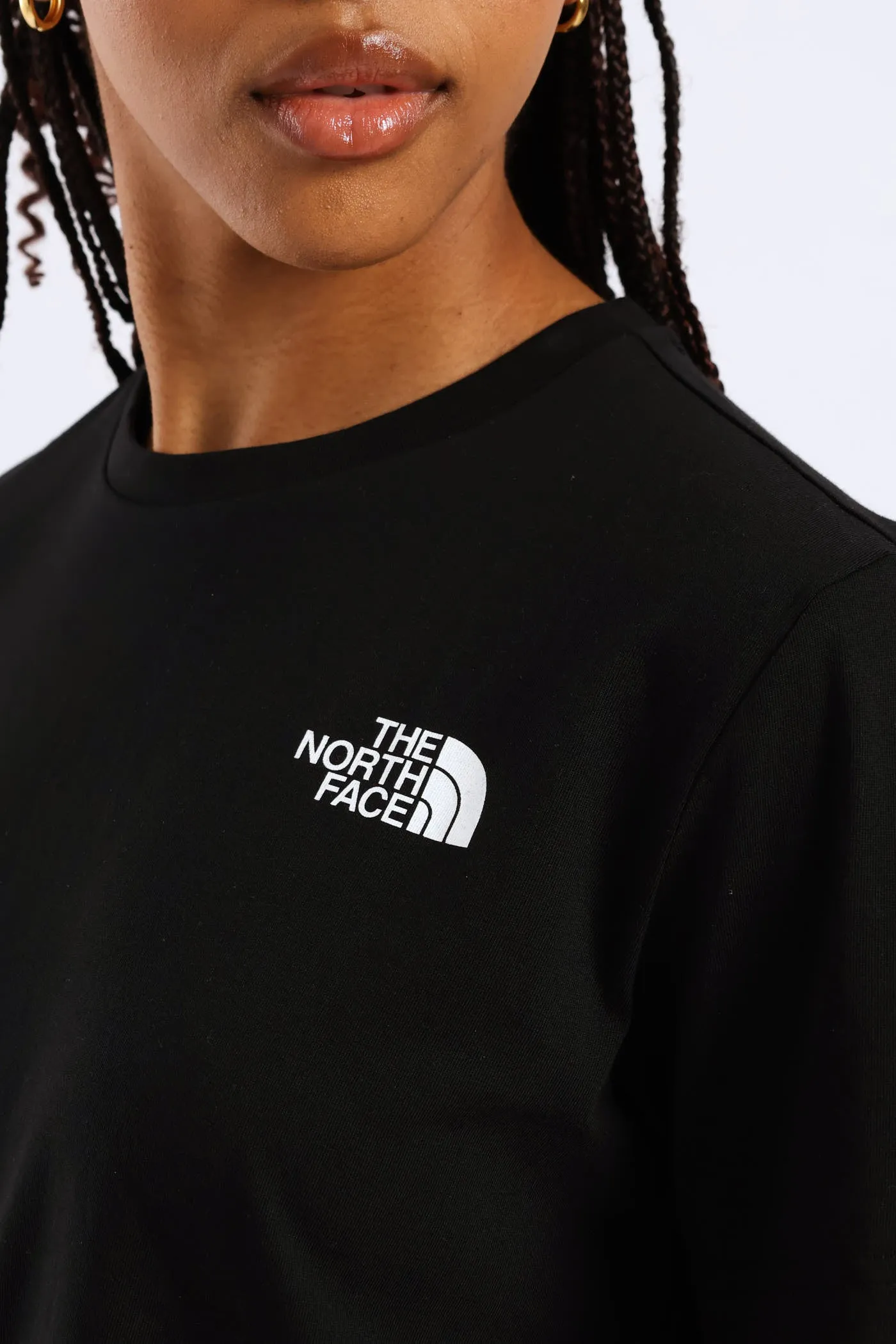 Simple Dome Cropped Slim Tee - Black sold by Edgars product image thumbnail 5