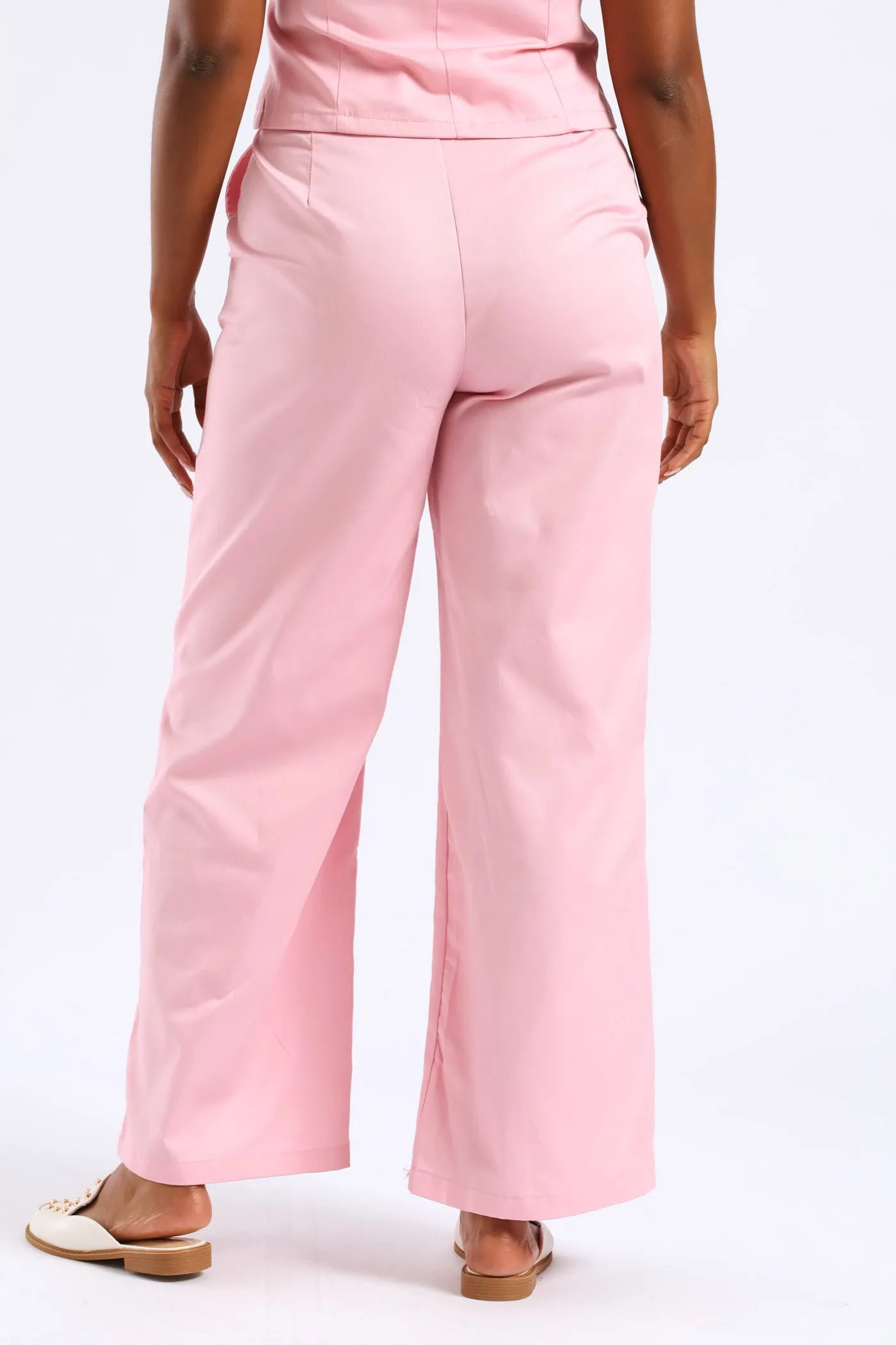 Crease Front Wide Leg Pant - Candy Pink sold by Edgars product image thumbnail 4