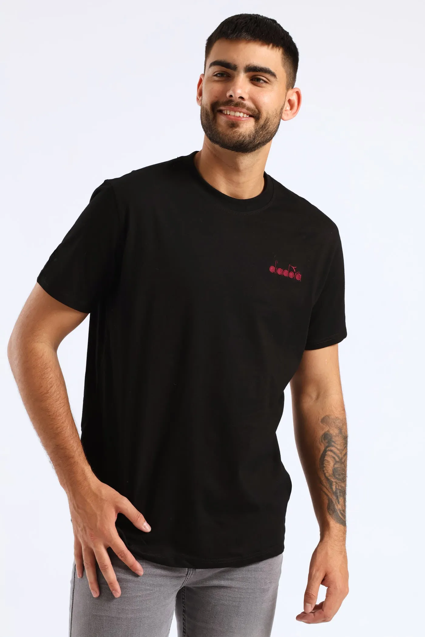 Cucire T-Shirt - Black sold by Edgars