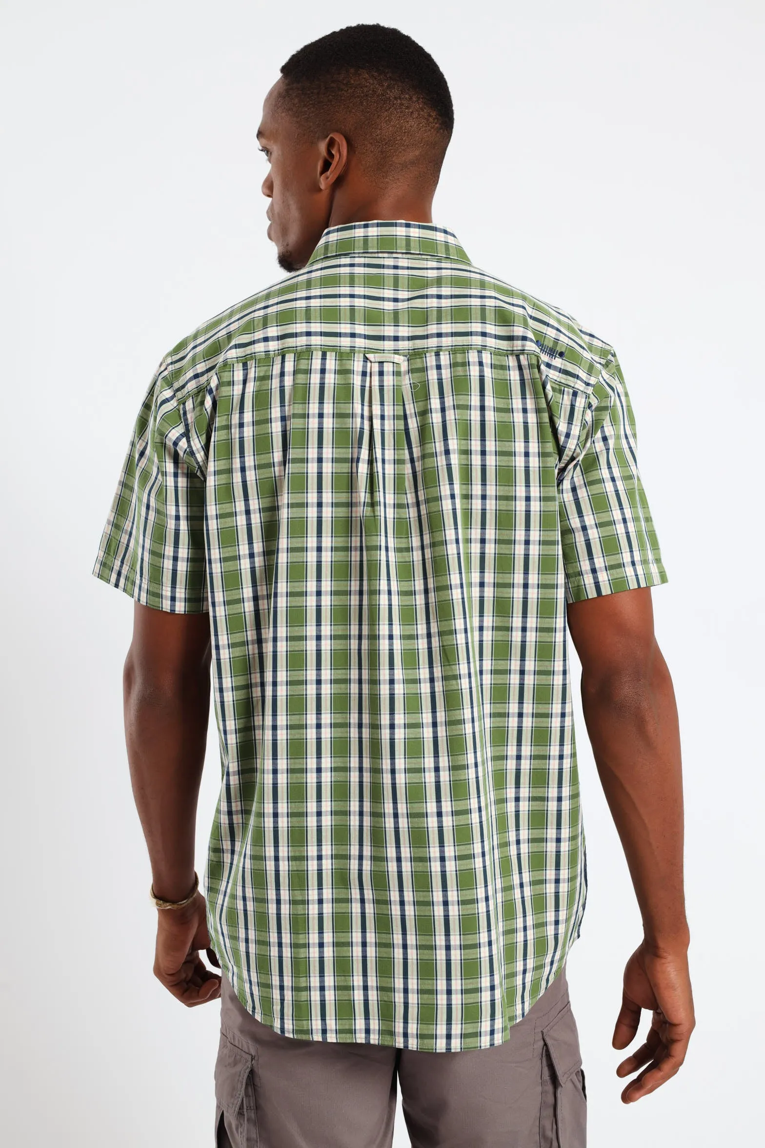 Yarn Dye Check Shirt - Green/Blue sold by Edgars product image thumbnail 4