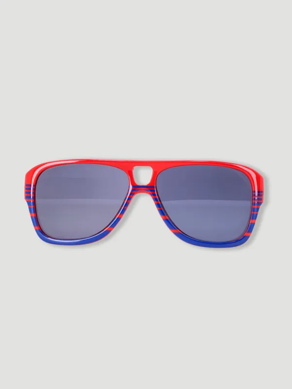 Pre-Boys Two Tone Carrera Sunnies  - Red sold by Edgars