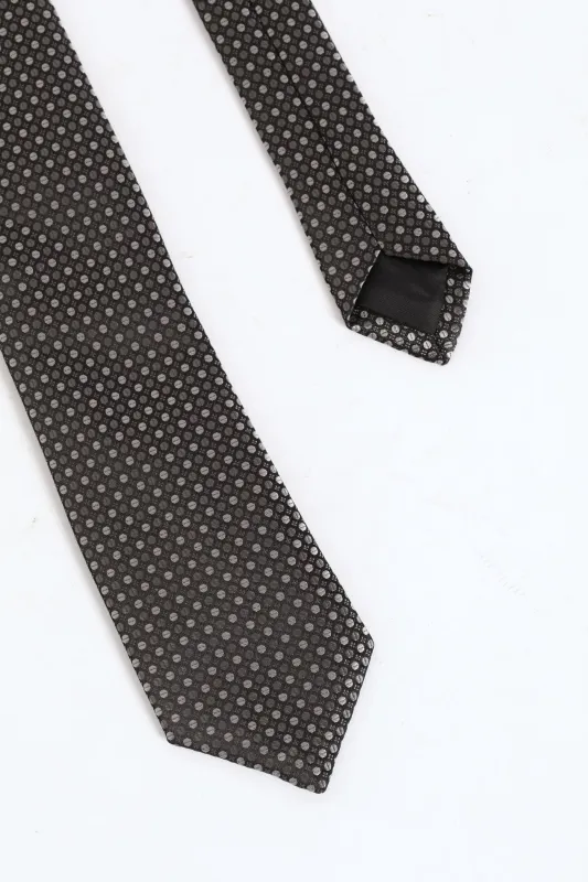 Dotted Tie - Black sold by Edgars