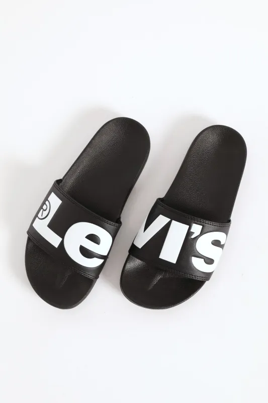 Logo Slide - Black sold by Edgars
