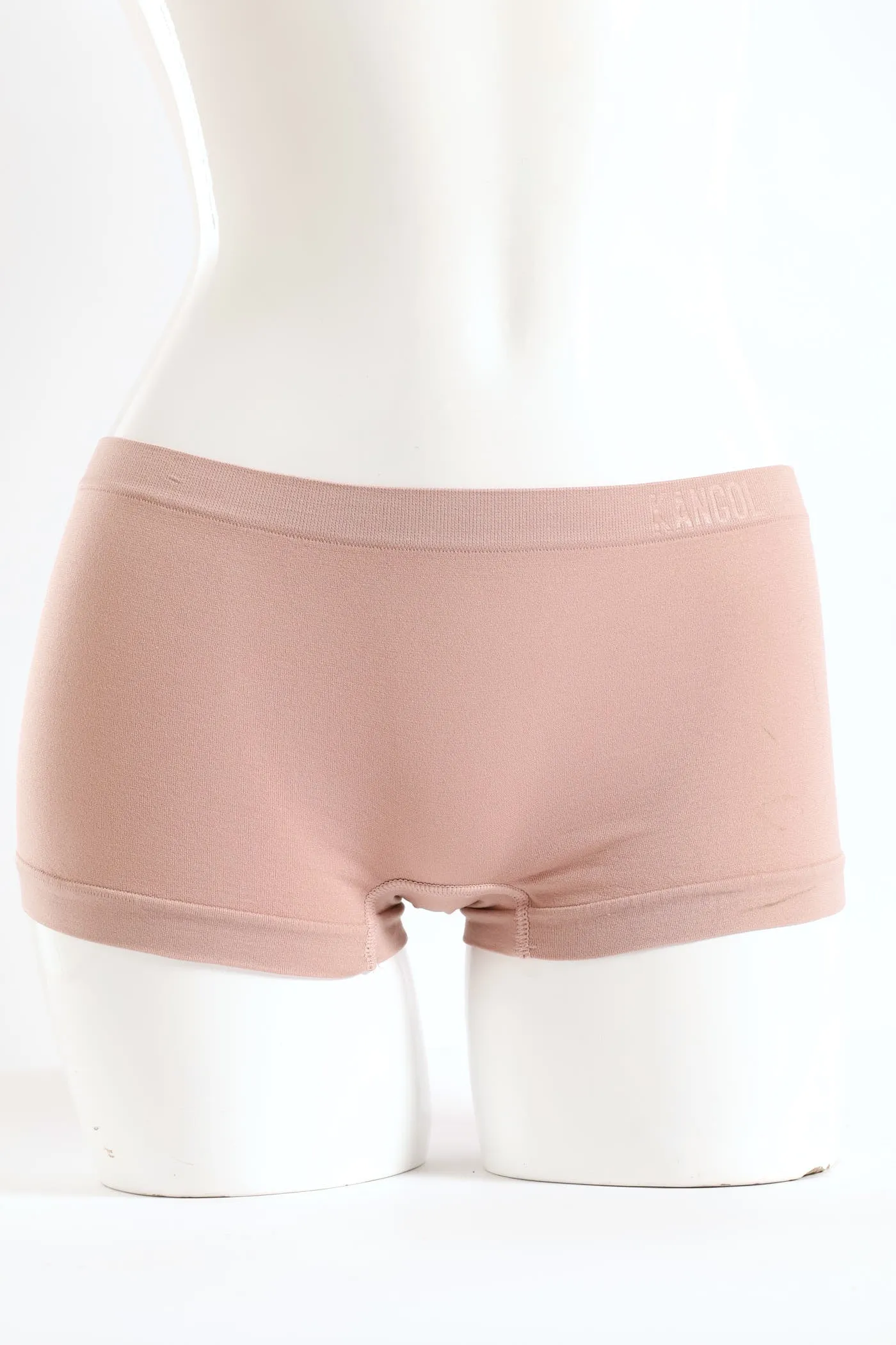 3 Pack Plain Seamless Boyleg Panties - Mauve/Sage/Nude sold by Edgars product image thumbnail 3