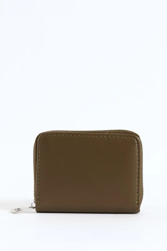 Small Zip Around Purse - Fatigue sold by Edgars