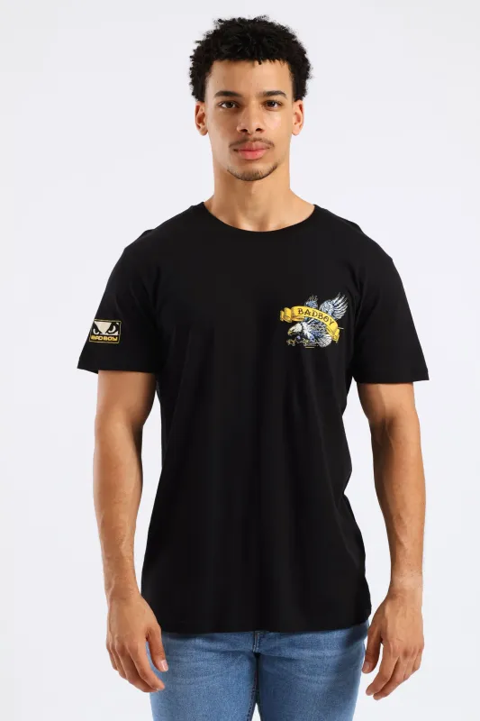 Eagle Vintage Tee - Black sold by Edgars