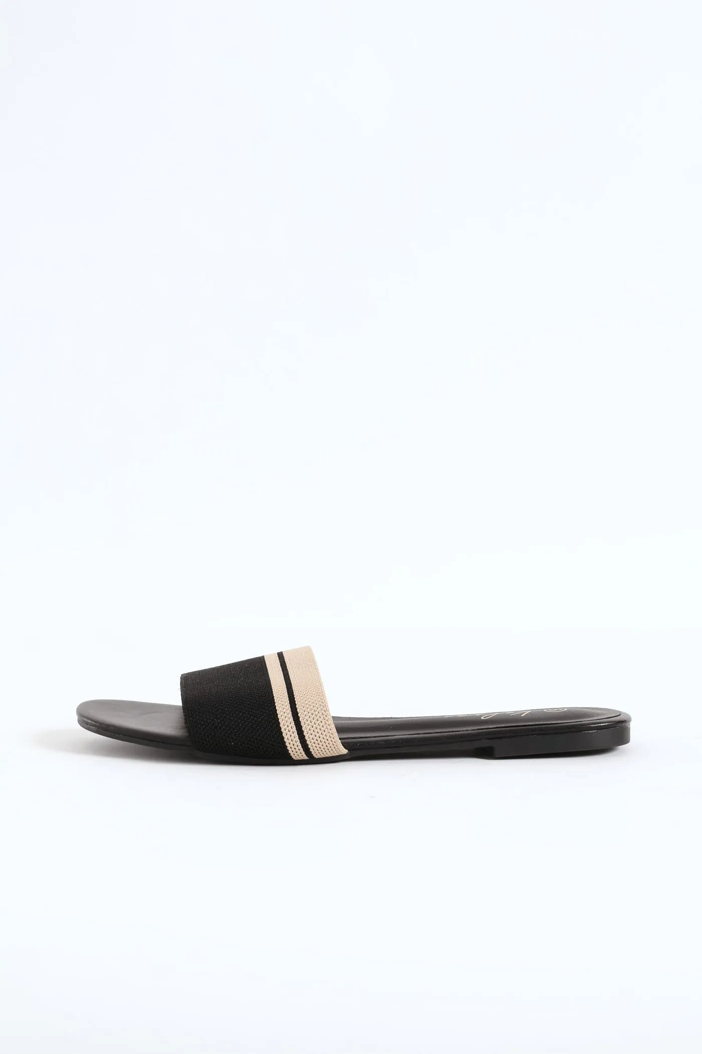 Ribbed Single Band Mule Sandal - Black sold by Edgars product image thumbnail 4