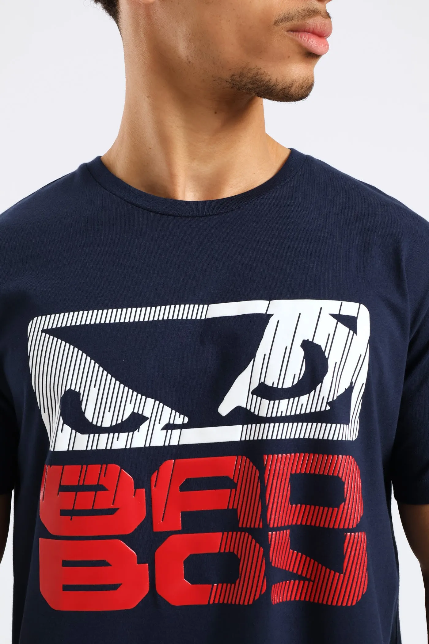 Stripe Logo Tee - Navy sold by Edgars product image thumbnail 2