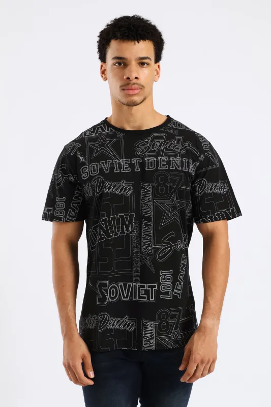 Sensation Tee - Black sold by Edgars