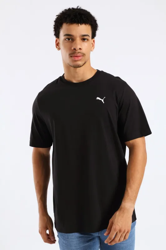 Essential Small Logo Tee - Black sold by Edgars