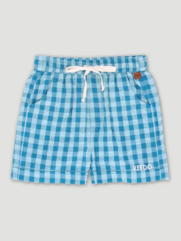 Keedo Boys Gingham Short - Multi sold by Edgars