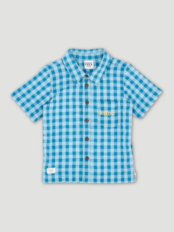 Keedo Boys Gingham Shirt - Multi sold by Edgars
