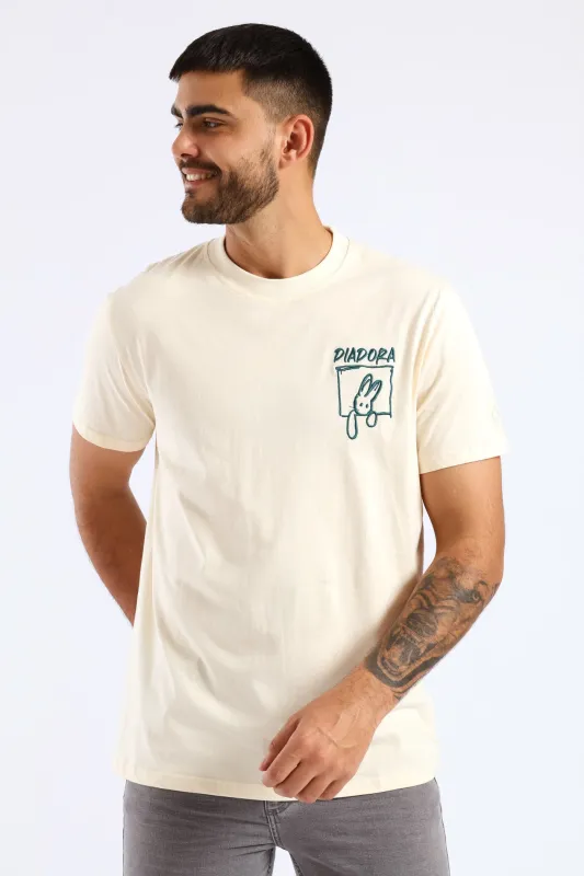 Vector T-Shirt - Off White sold by Edgars