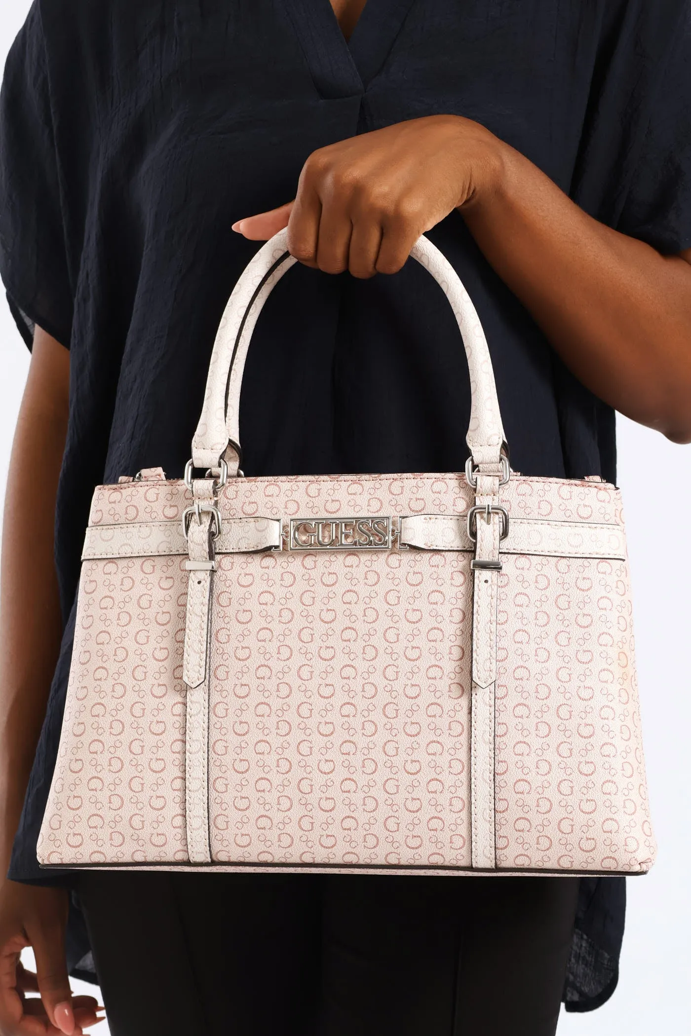 Perrez Satchel Bag - Rose sold by Edgars