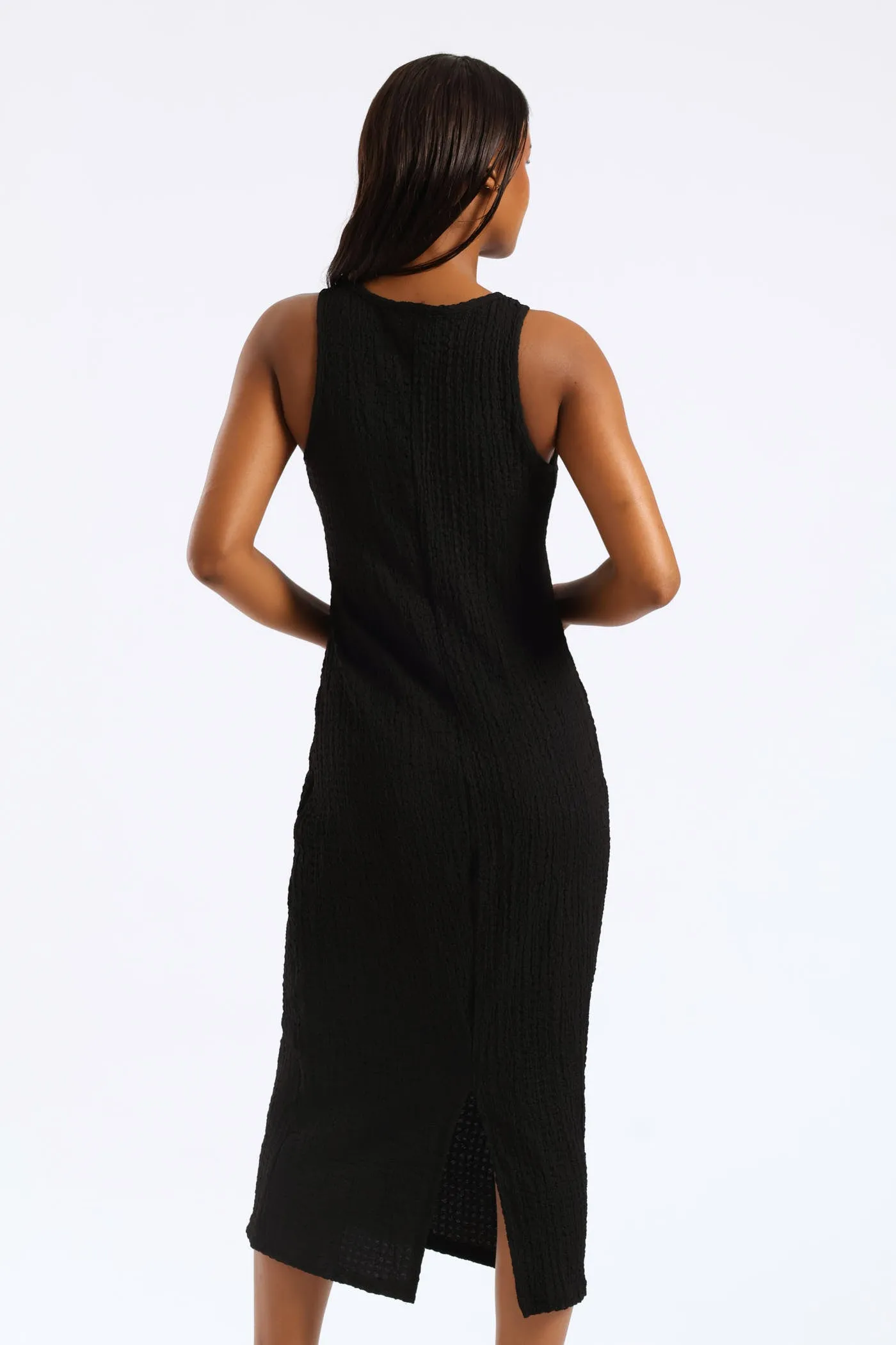 Built Up Racer Column Midi Dress - Black sold by Edgars product image thumbnail 4