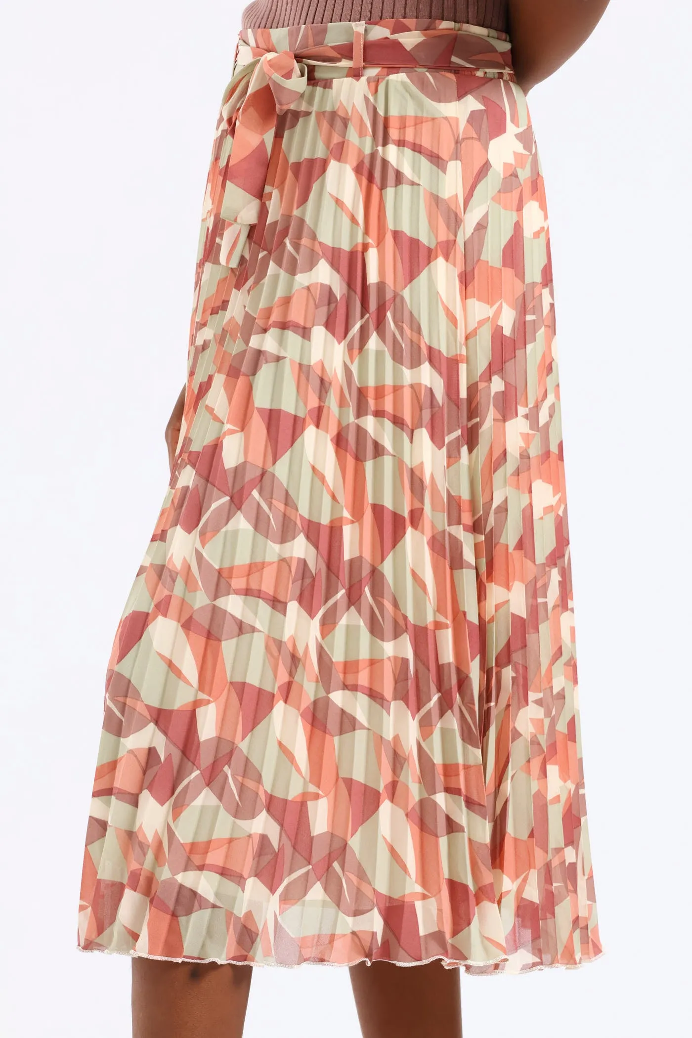 Geo Chiffon Pleated Midi Skirt - Multi sold by Edgars product image thumbnail 3