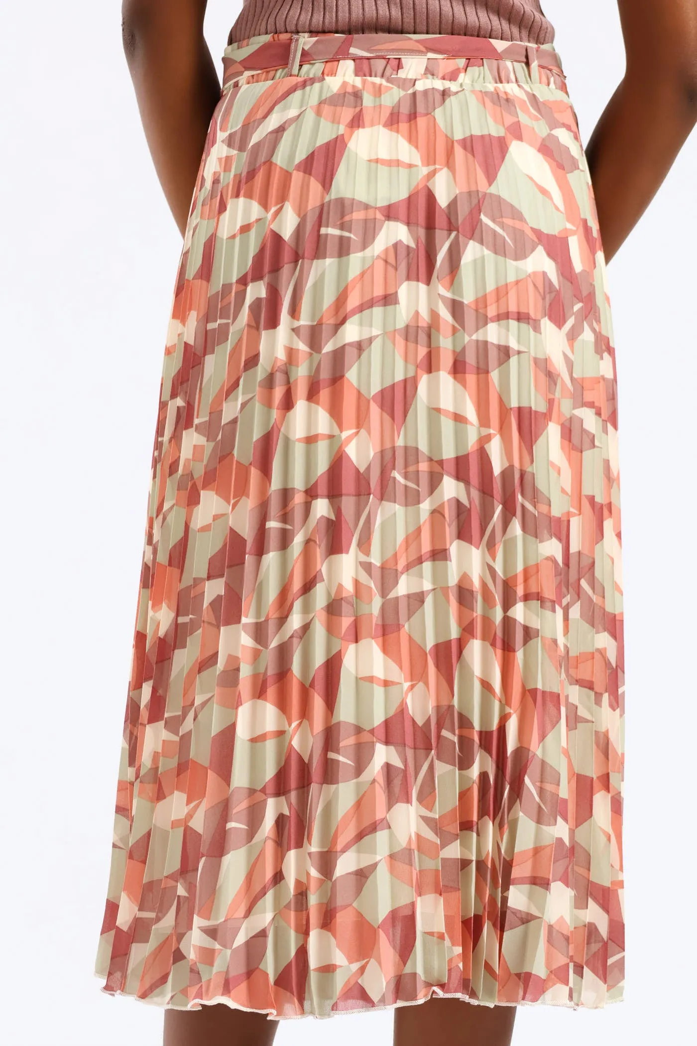 Geo Chiffon Pleated Midi Skirt - Multi sold by Edgars product image thumbnail 4
