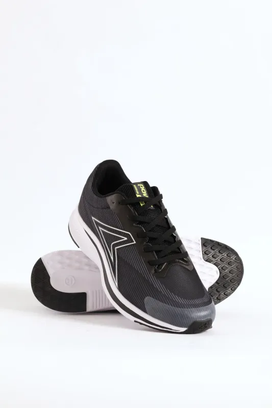 Harrow Mesh Trainer - Black/White sold by Edgars