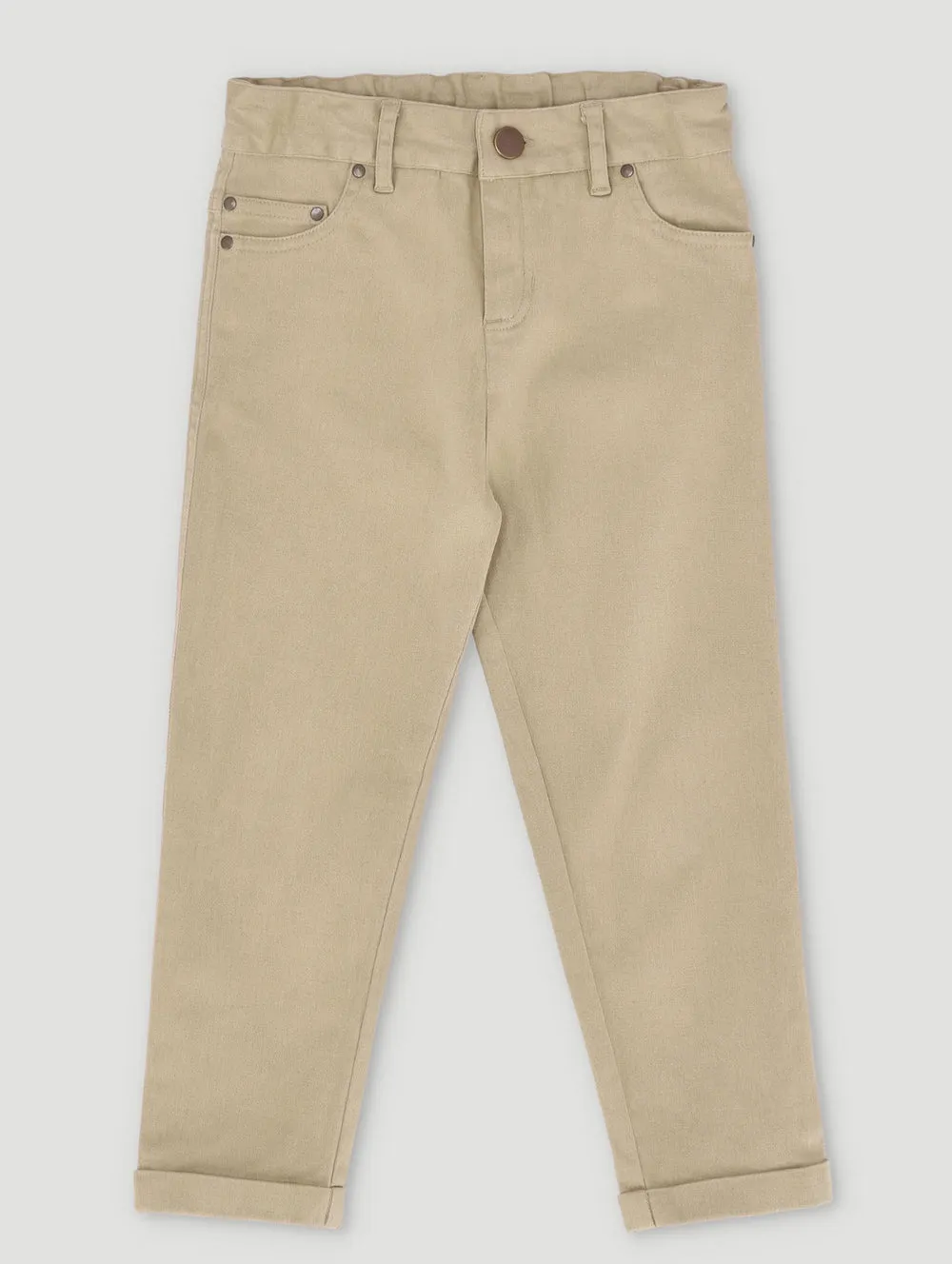 Keedo Boys Denim Pant - Tan sold by Edgars