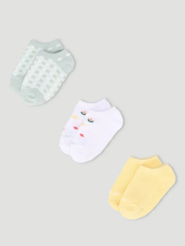 Keedo 3 Pack Gingham Socks - Mint sold by Edgars