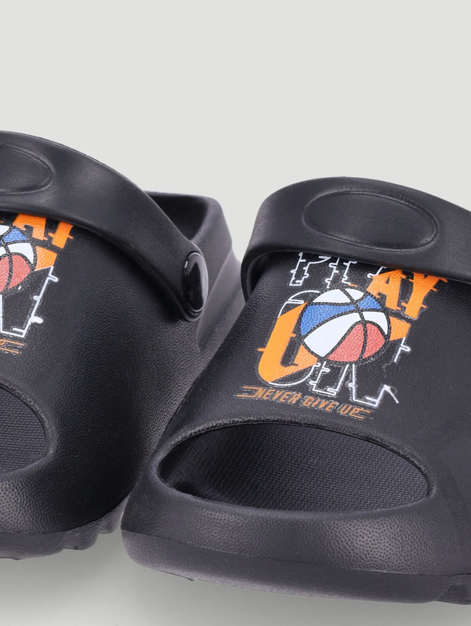 Pre-Boys Molded Basketball Slide - Black sold by Edgars product image thumbnail 5