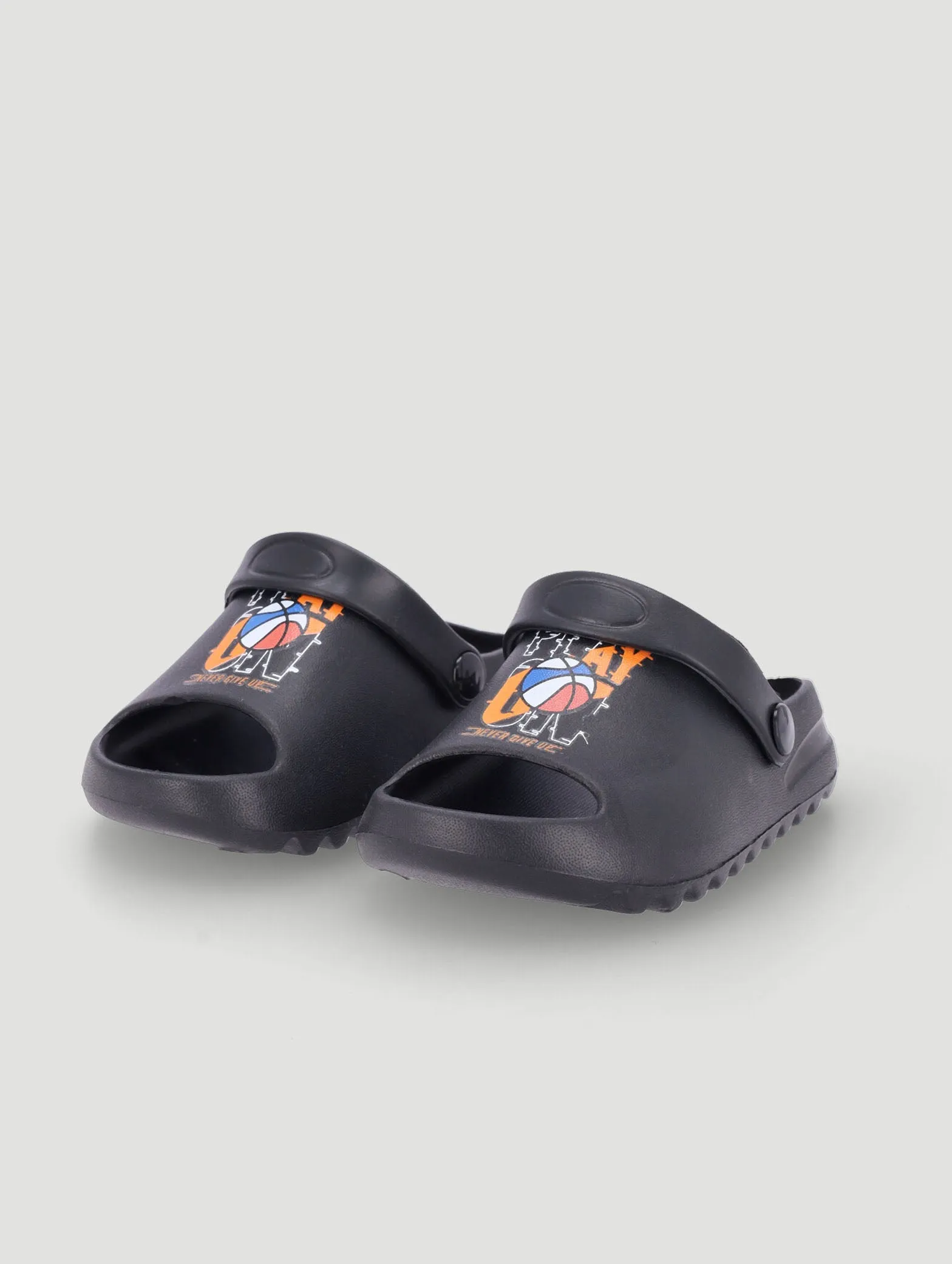 Pre-Boys Molded Basketball Slide - Black sold by Edgars product image thumbnail 3